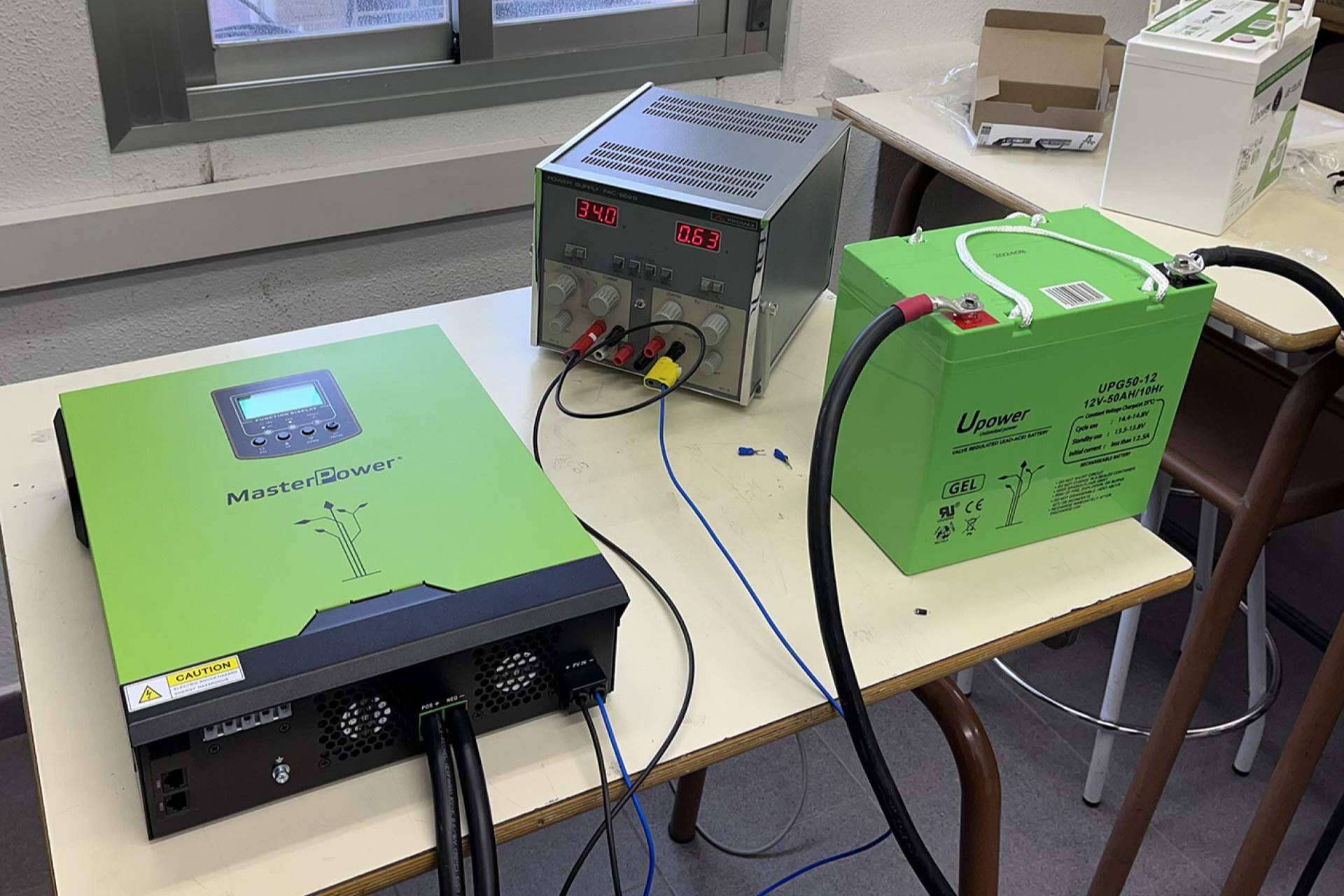 MASTER BATTERY aporta baterías a la Universidad Politécnica de Madrid para su Cátedra en investigación